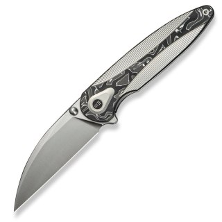 Nóż składany WE Knife Zenthra Titanium/Aluminium Foil Carbon, Satin M390 (WE24021C-4) WE Knife