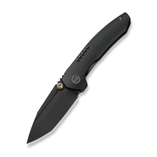 Nóż składany WeKnife Micro Trogon Black Titanium, Black Stonewashed M390 by Brian Brown (WE24043-1) WE Knife