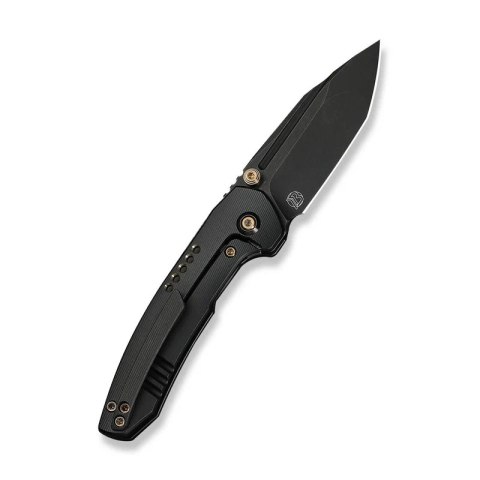 Nóż składany WeKnife Micro Trogon Black Titanium, Black Stonewashed M390 by Brian Brown (WE24043-1) WE Knife