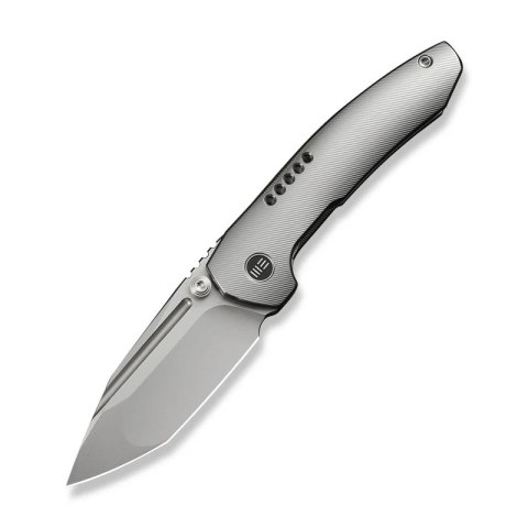 Nóż składany WeKnife Micro Trogon Gray Titanium, Polished Bead Blasted M390 by Brian Brown (WE24043-2) WE Knife