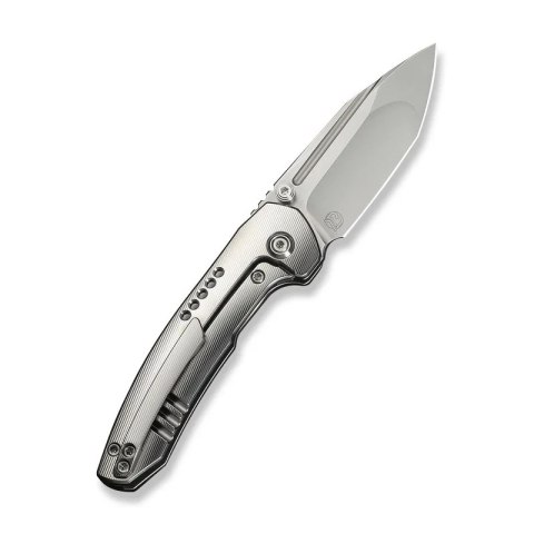 Nóż składany WeKnife Micro Trogon Gray Titanium, Polished Bead Blasted M390 by Brian Brown (WE24043-2) WE Knife