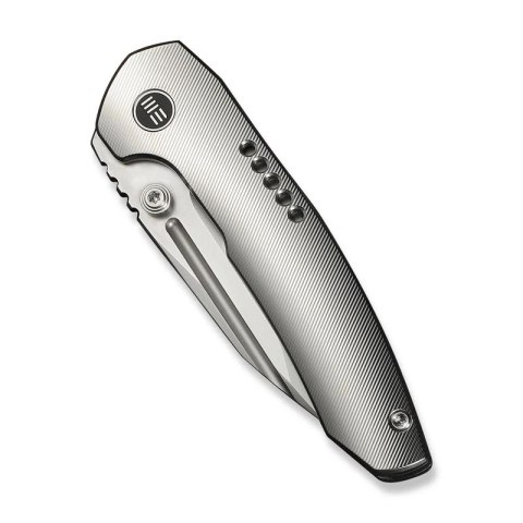 Nóż składany WeKnife Micro Trogon Gray Titanium, Polished Bead Blasted M390 by Brian Brown (WE24043-2) WE Knife