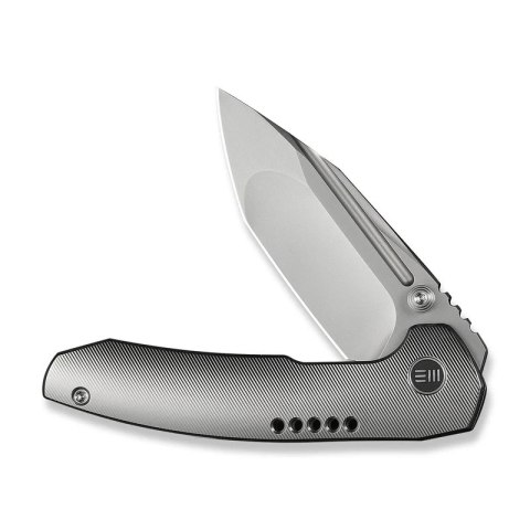 Nóż składany WeKnife Micro Trogon Gray Titanium, Polished Bead Blasted M390 by Brian Brown (WE24043-2) WE Knife