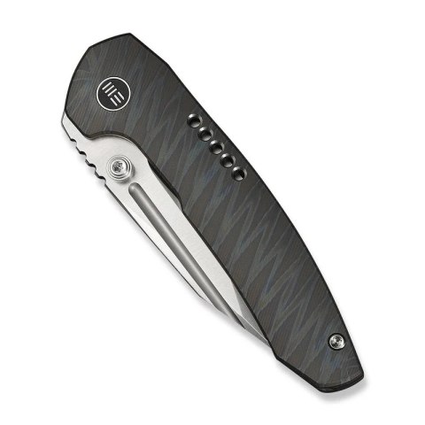 Nóż składany WeKnife Micro Trogon Tiger Stripe Titanium, Satin M390 by Brian Brown (WE24043-3) WE Knife