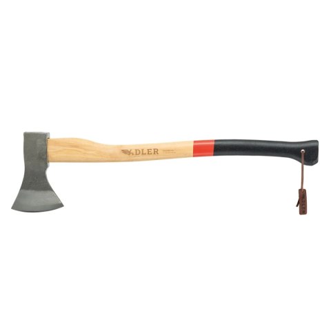 Siekiera Adler Rheinland Axe Red-Black American Hickory Wood, C60 Carbon (101.0H125A011) Adler