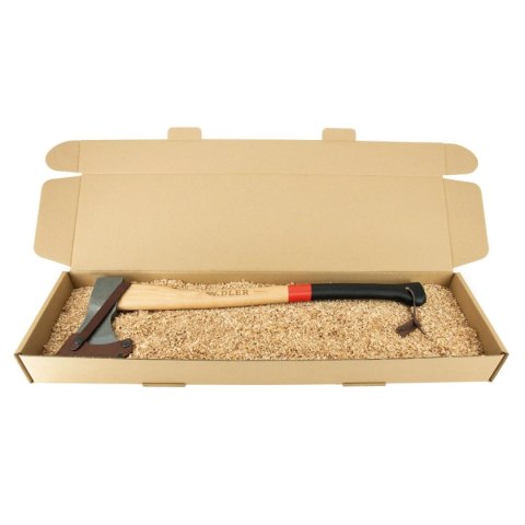 Siekiera Adler Rheinland Axe Red-Black American Hickory Wood, C60 Carbon (101.0H125A011) Adler