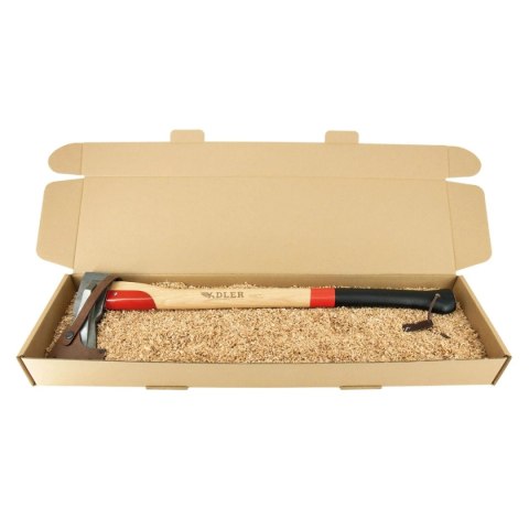 Siekiera rozłupująca Adler Long Splitter Red/Black Hickory Wood, C45 Carbon Steel (130.0H200A011) Adler