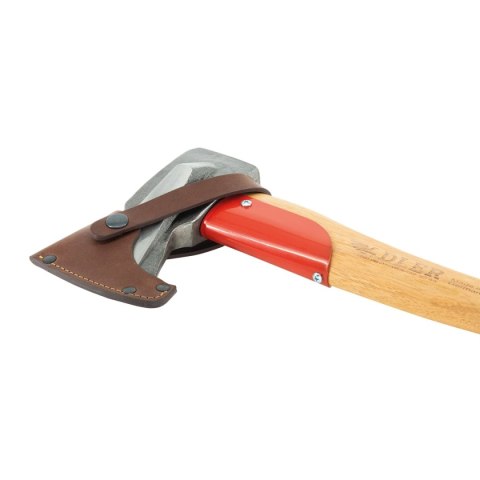 Siekiera rozłupująca Adler Short Splitter Black / Red Hickory Wood, C45 Carbon Steel (230.0H125A011) Adler