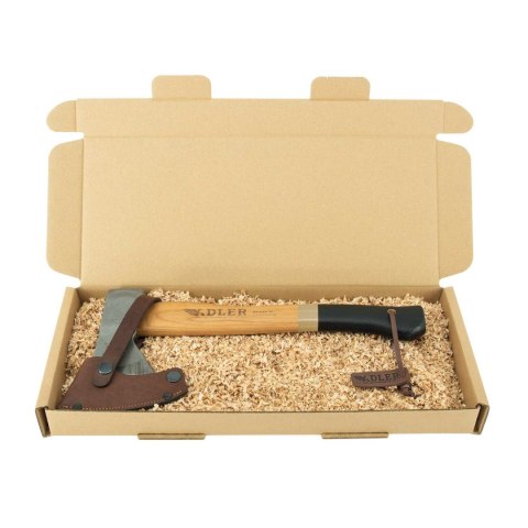 Toporek Adler Rheinland Brown/Black Hickory Wood, C60 Carbon Steel (201.0H060A013) Adler