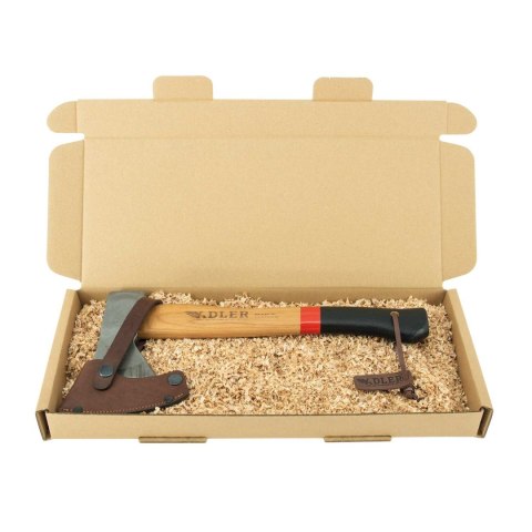 Toporek Adler Rheinland Red/Black Hickory Wood, C60 Carbon Steel (201.0H060A011) Adler
