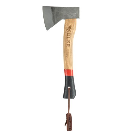 Toporek Adler Scout Black / Red Ash Wood, C60 Carbon Steel (280.0E030A011) Adler