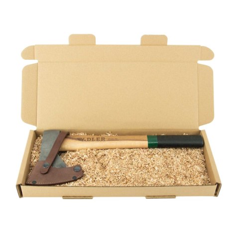 Toporek do rzucania Adler Rheinland Green/Black Hickory Wood, C60 Carbon Steel (208.9H060A002) Adler