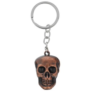 Brelok do kluczy Barbaric Skull Bronze Zamak (16216-BR) Barbaric by Martinez Albainox