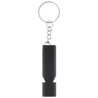 Brelok z gwizdkiem Barbaric Black Aluminium (16215-BK) Barbaric by Martinez Albainox