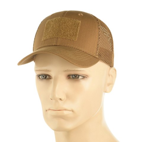 Czapka z daszkiem M-Tac Mesh Flex Rip-Stop z Velcro, Coyote Brown L/XL (40570017-58) M-TAC