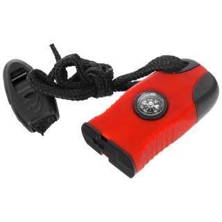 Krzesiwo Barbaric 33285 Fire Starter Red/Black z kompasem Barbaric by Martinez Albainox