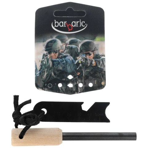 Krzesiwo Barbaric 33912 Fire Starter Natural Wood Barbaric by Martinez Albainox