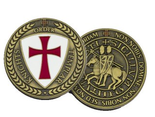 Moneta kolekcjonerska Tole 10 Imperial Templar Zamak, Old Gold (16188) Tole10 Imperial by Martinez Albainox