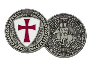 Moneta kolekcjonerska Tole 10 Imperial Templar Zamak, Old Silver (16189) Tole10 Imperial by Martinez Albainox