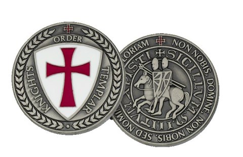 Moneta kolekcjonerska Tole 10 Imperial Templar Zamak, Old Silver (16189) Tole10 Imperial by Martinez Albainox
