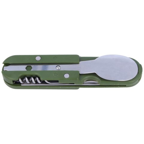 Niezbędnik składany Martinez Albainox Camping 6 Set Green ABS, Satin 3Cr13Mov (11018) Martinez Albainox