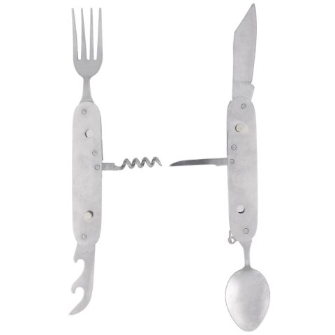 Niezbędnik składany Martinez Albainox Camping 7 Set Silver Aluminium, Mirror 3Cr13Mov (11021) Martinez Albainox