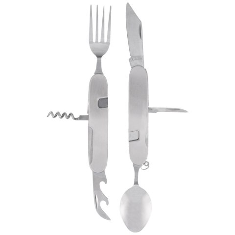Niezbędnik składany Martinez Albainox Camping 7 Set Silver Aluminium, Mirror 3Cr13Mov (11021) Martinez Albainox