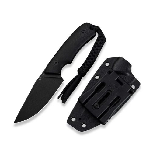 Nóż Civivi Gander Black Canvas Micarta, Black Stonewashed 14C28N by Matt Gentry (C24058B-2) Civivi by WE Knife