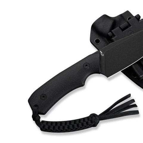 Nóż Civivi Gander Black Canvas Micarta, Black Stonewashed 14C28N by Matt Gentry (C24058B-2) Civivi by WE Knife