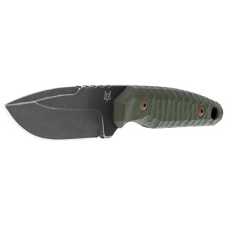 Nóż Fox KS OD Green G10, Top Shield Antracite Stonewashed Niolox by GZ Tactical Knives (FX-627 G10OD) FOX