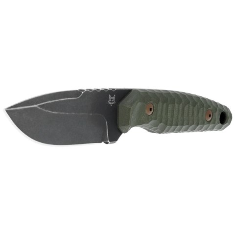 Nóż Fox KS OD Green G10, Top Shield Antracite Stonewashed Niolox by GZ Tactical Knives (FX-627 G10OD) FOX