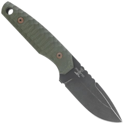 Nóż Fox KS OD Green G10, Top Shield Antracite Stonewashed Niolox by GZ Tactical Knives (FX-627 G10OD) FOX