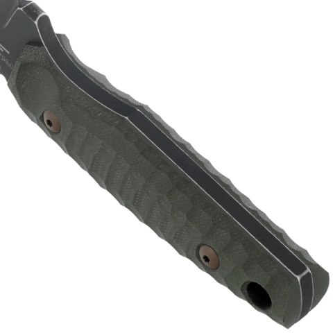Nóż Fox KS OD Green G10, Top Shield Antracite Stonewashed Niolox by GZ Tactical Knives (FX-627 G10OD) FOX