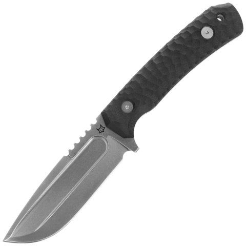 Nóż Fox Monteserra Black G10, Stonewashed Niolox by GZ Tactical Knives (FX-628 G10B) FOX