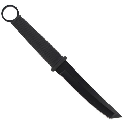 Nóż K25 Botero Tanto Black Rubber, Black Titanium 7Cr17Mov (31891) K25 by Martinez Albainox