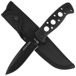 Nóż K25 RK-31574 Black Aluminium, Black Titanium 7Cr17MoV K25 by Martinez Albainox