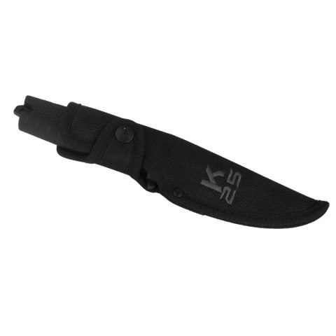 Nóż K25 RK-31910 Black Rubber, Black Titanium 7Cr17Mov K25 by Martinez Albainox