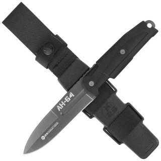 Nóż K25 RK-32392 AH-64 Black Rubber, Titanium 7Cr17Mov K25 by Martinez Albainox