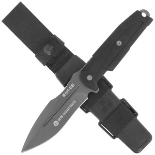 Nóż K25 RK-32499 RAH-66 Black Rubber, Titanium 7Cr17Mov K25 by Martinez Albainox