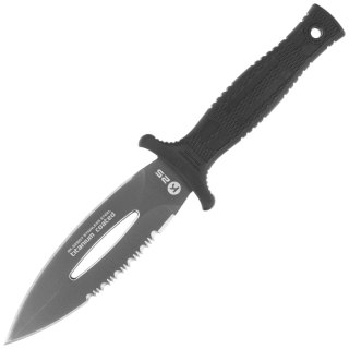 Nóż K25 RK-32607 Boot Knife Rubber Black, Titanium 7Cr17Mov K25 by Martinez Albainox
