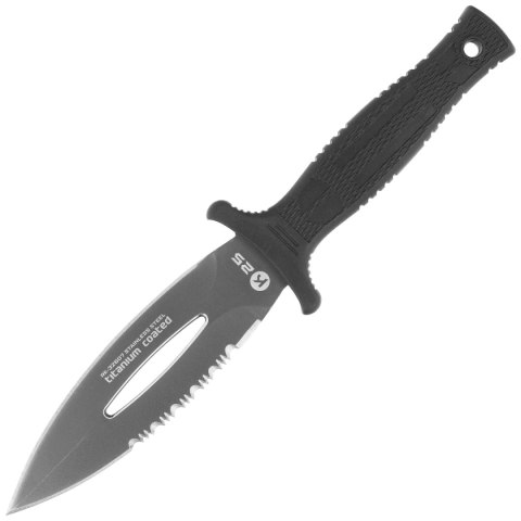 Nóż K25 RK-32607 Boot Knife Rubber Black, Titanium 7Cr17Mov K25 by Martinez Albainox