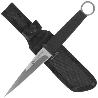Nóż K25 RK-32693 Boot Knife Rubber Black, Titanium/Brushed 3Cr13Mov K25 by Martinez Albainox