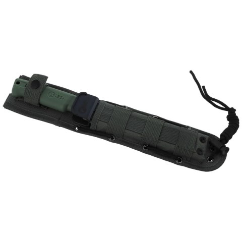 Nóż K25 RK-32756 Green Rubber, Black Titanium 4Cr13Mov K25 by Martinez Albainox