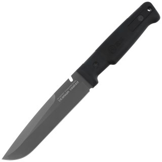 Nóż K25 RK-32757 Black Rubber, Black Titanium 4Cr13Mov K25 by Martinez Albainox
