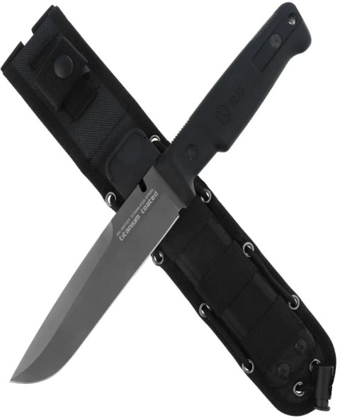 Nóż K25 RK-32757 Black Rubber, Black Titanium 4Cr13Mov K25 by Martinez Albainox