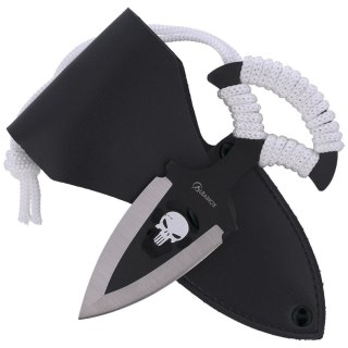 Nóż Martinez Albainox Skull Push Dagger White Cord, Black/Satin 3Cr13Mov (32452) Martinez Albainox