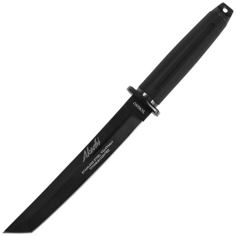 Nóż Tokisu Akechi Black Rubber, Black Titaniun 7Cr17Mov (32697) Tokisu by Martinez Albainox