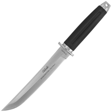 Nóż Tokisu Takeda Black Rubber, Satin 7Cr17MoV (32389) Tokisu by Martinez Albainox