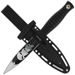 Nóż boot Martinez Albainox 3D Skull Black ABS, Black 3Cr13Mov (32617) Martinez Albainox