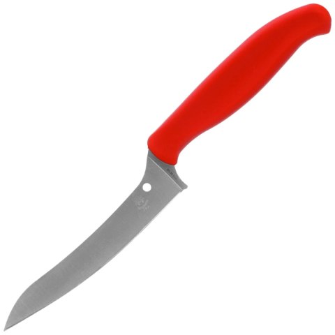 Nóż kuchenny Spyderco Z-Cut Pointed Tip Red Polypropylene, Satin CTS BD1N (K14PRD) Spyderco Inc.